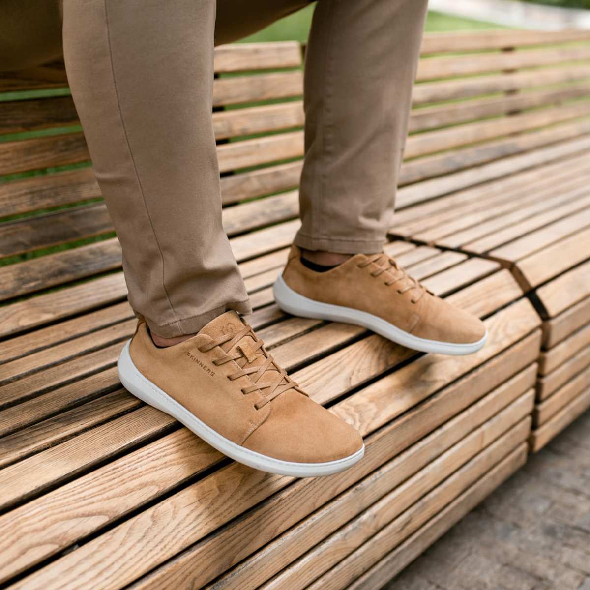 Skinners Easygoer Herr Camel/White