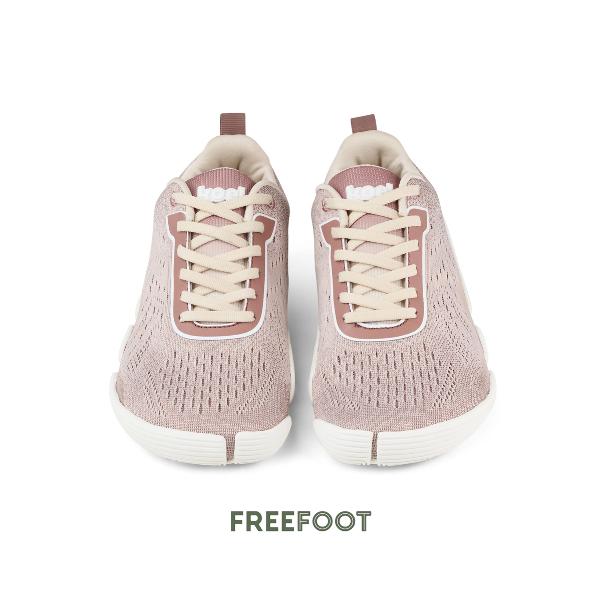 Koel Nova Taupe – Sportiga sneakers med barfotakänsla för dam