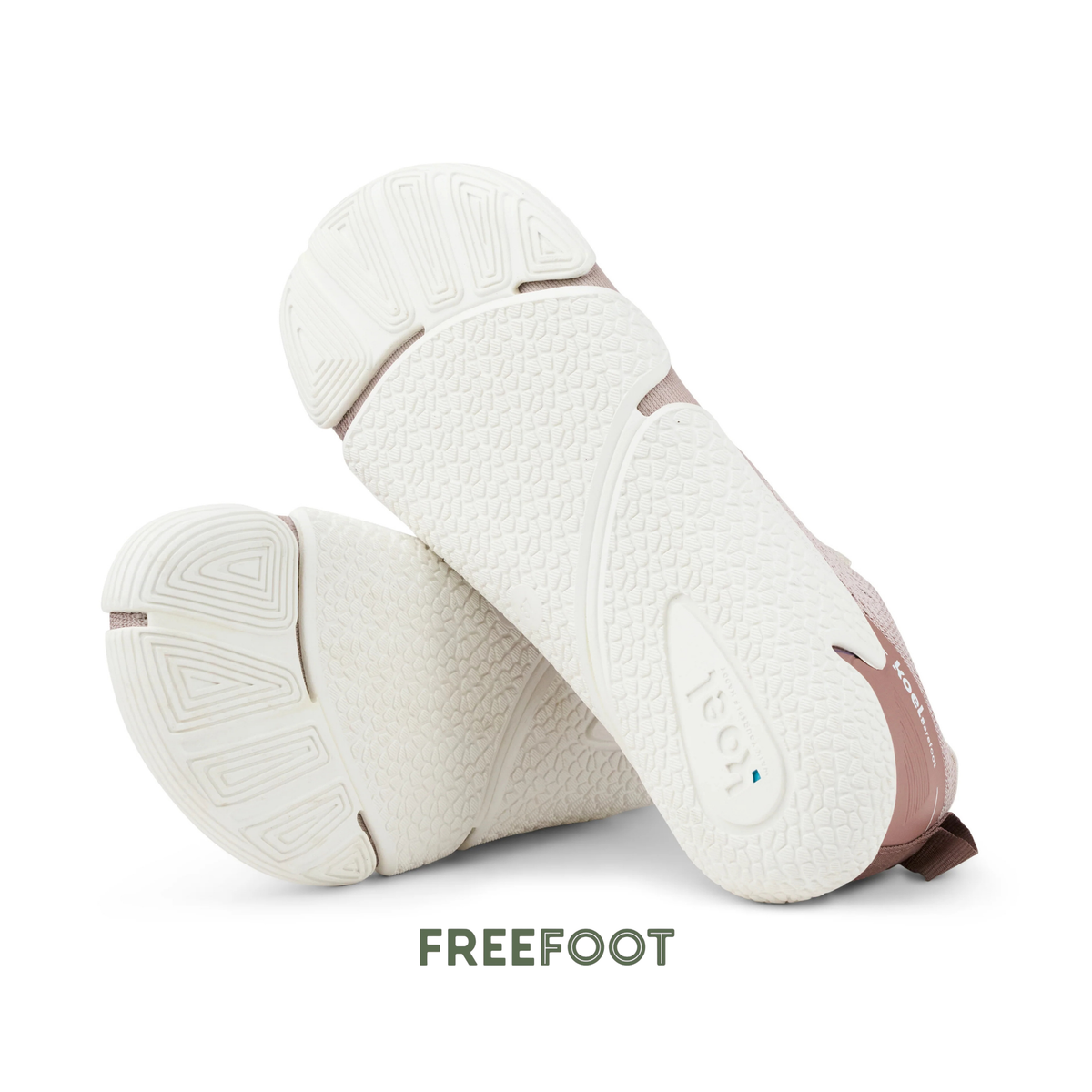 Koel Nova Taupe – Sportiga sneakers med barfotakänsla för dam