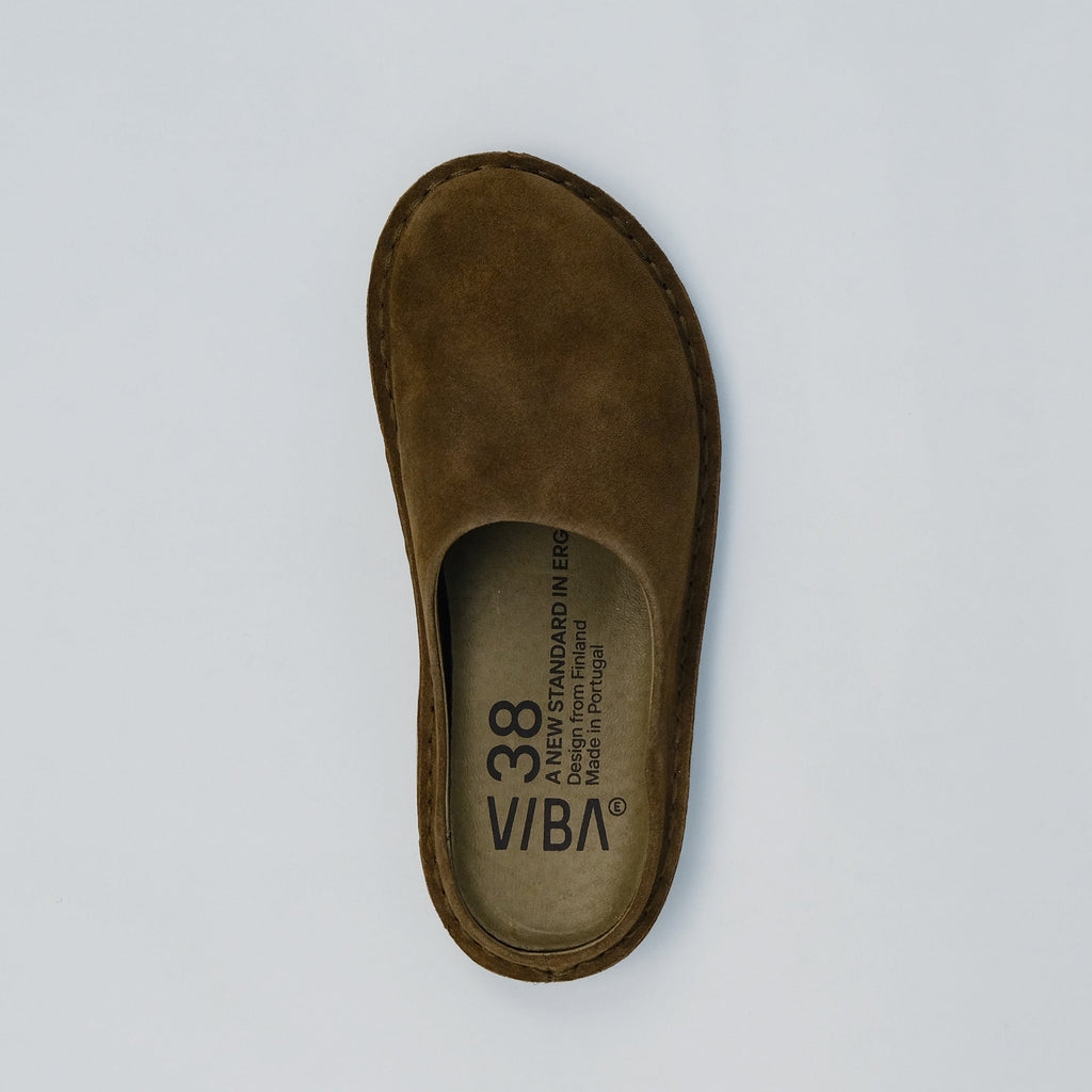 Vibae Roma Bio Suede Unisex Bosco Khaki